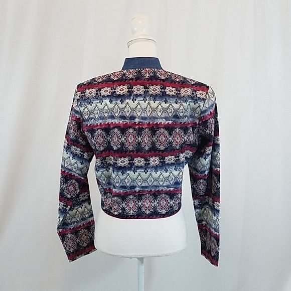 FiveStar by Roper Retro Western Rodeo Top M - Picture 3 of 8